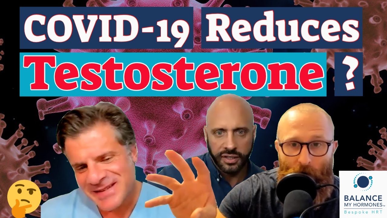 Covid -19 Reduces Testosterone Level? Low testosterone levels can mean more severe covid Disease!