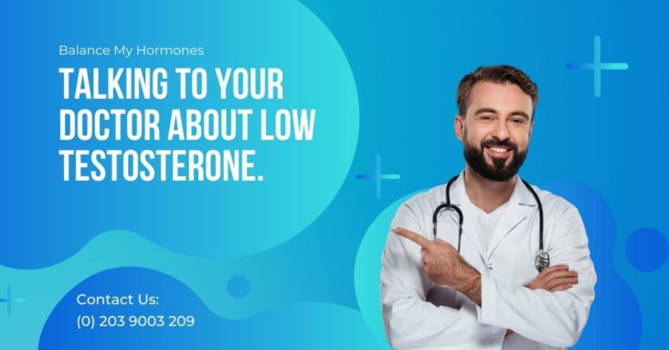 Talking to your doctor about low testosterone.