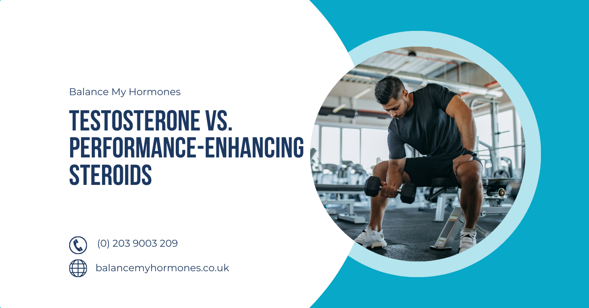 Testosterone vs. Performance-Enhancing Steroids